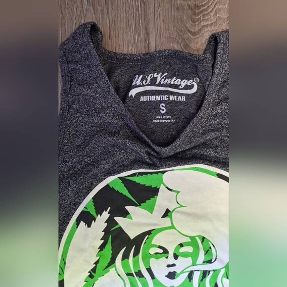 New Starbucks Parody Tank Top Men's size Small - Unisex Tank - Picture 3 of 3